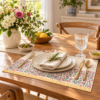 Blooming Lotus Tablemat